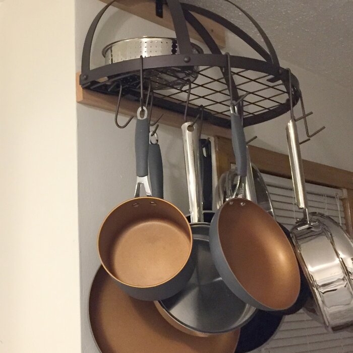 Half Round Pot Rack