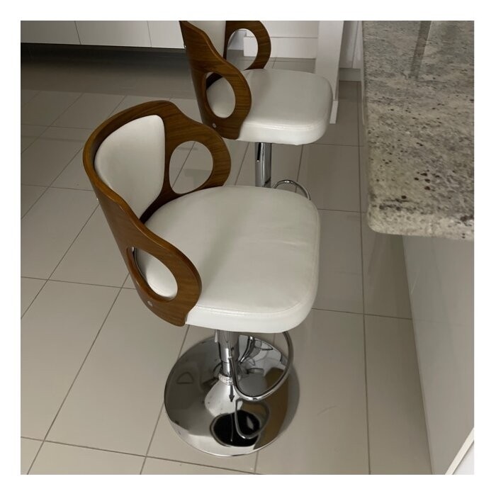 Hartung Swivel Adjustable Height Stool
