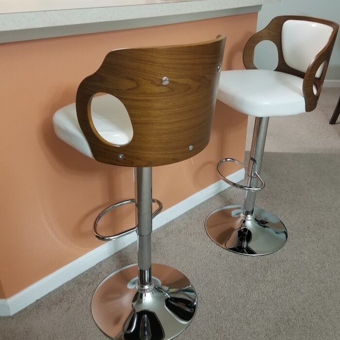 Hartung Swivel Adjustable Height Stool