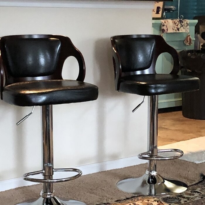 Hartung Swivel Adjustable Height Stool