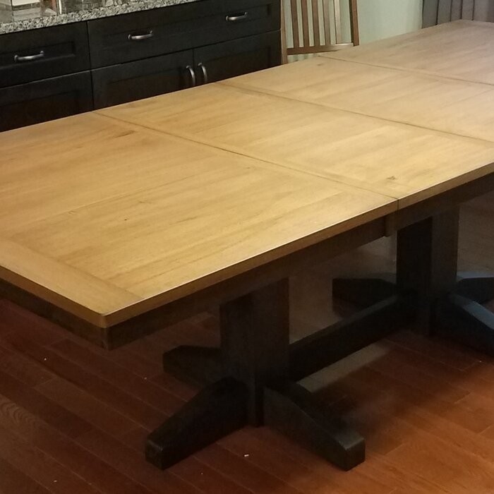 Hayden Extendable Solid Wood Trestle Dining Table