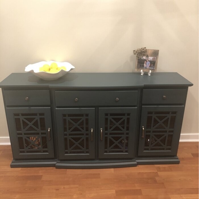 Hennigan 59.75'' Wide 3 Drawer Sideboard