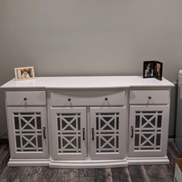 Hennigan 59.75'' Wide 3 Drawer Sideboard