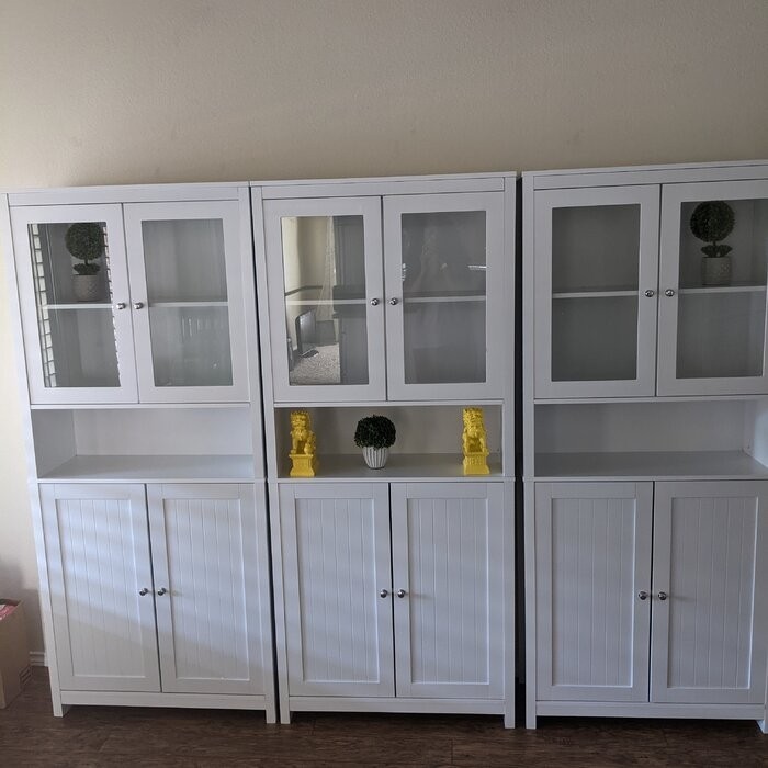 Hettel 74.8'' H x 33.1'' W Standard Bookcase