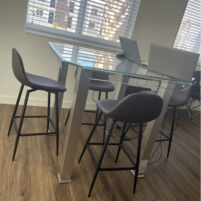 Hexham Counter Height 39.38'' Dining Table