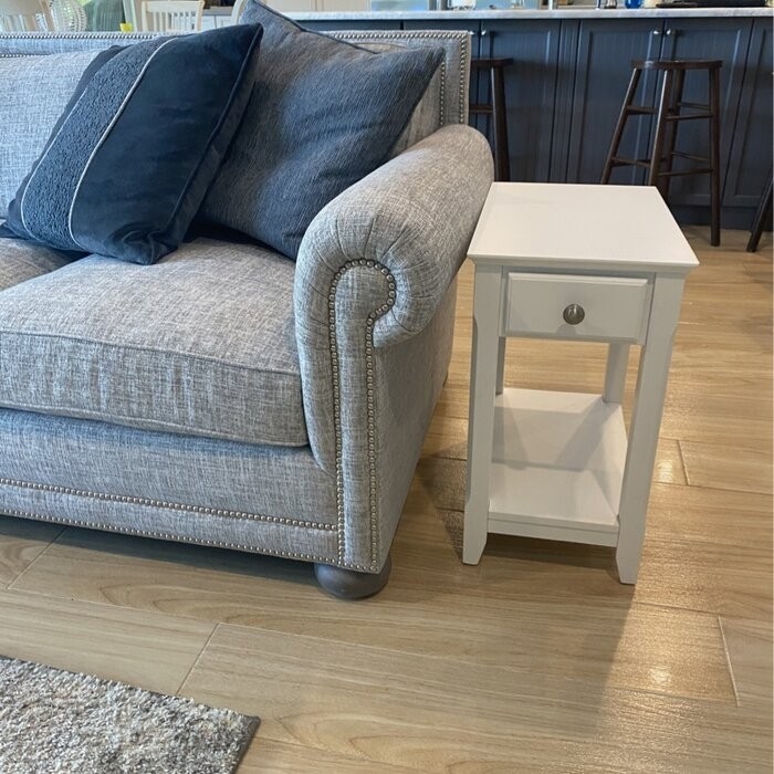 Hillyard 23'' Tall End Table with Storage