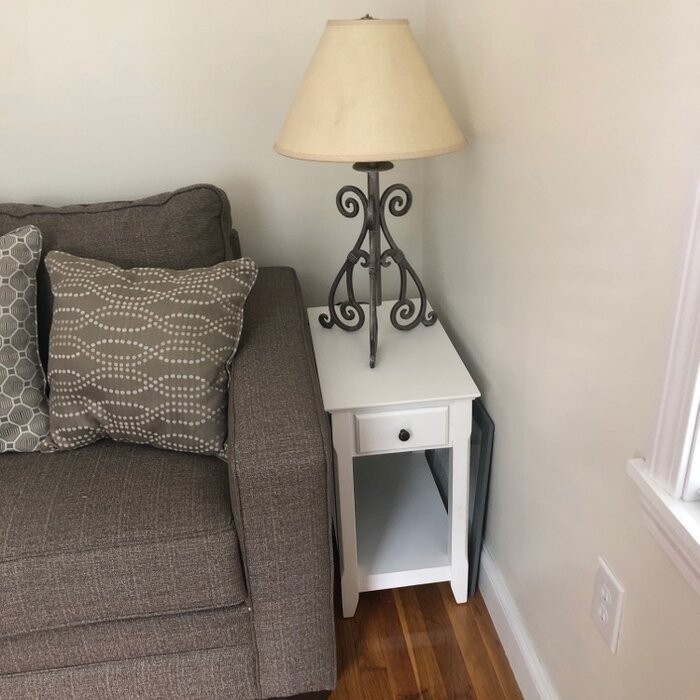Hillyard 23'' Tall End Table with Storage