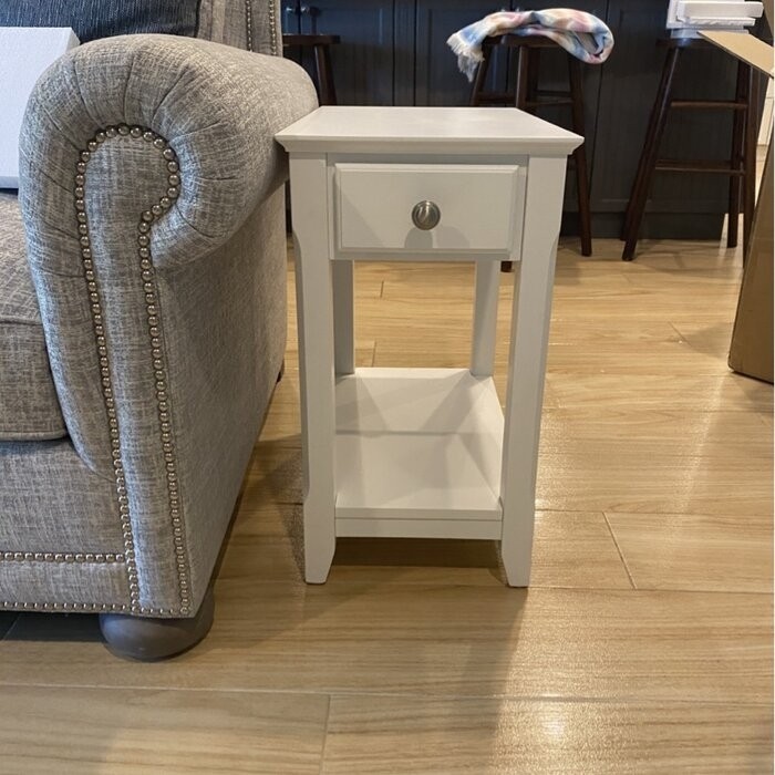 Hillyard 23'' Tall End Table with Storage
