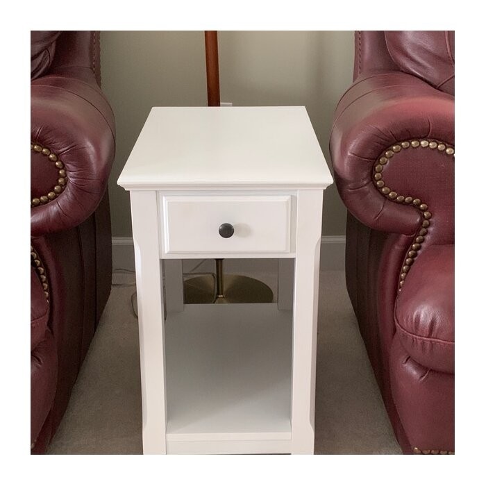 Hillyard 23'' Tall End Table with Storage