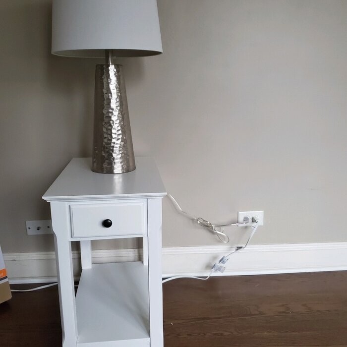 Hillyard 23'' Tall End Table with Storage