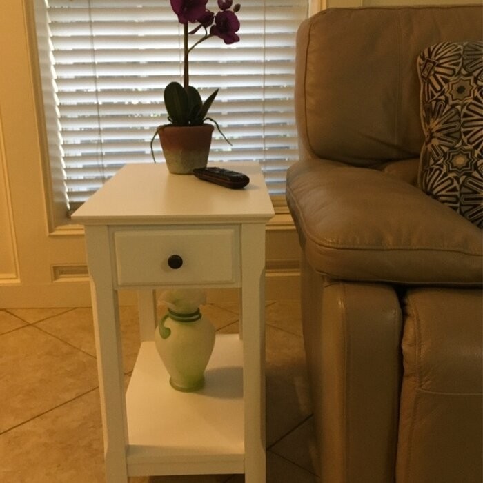 Hillyard 23'' Tall End Table with Storage