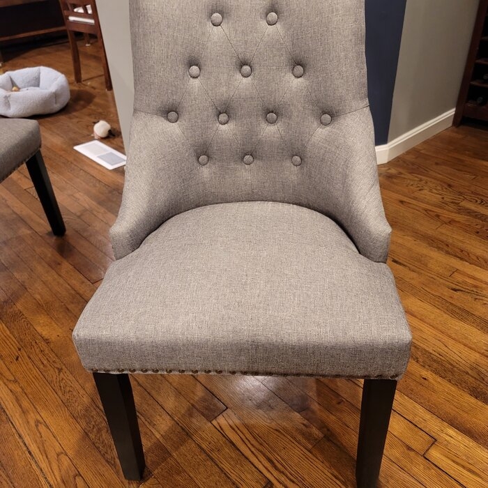 Hopkint Tufted Upholstered Parsons Chair