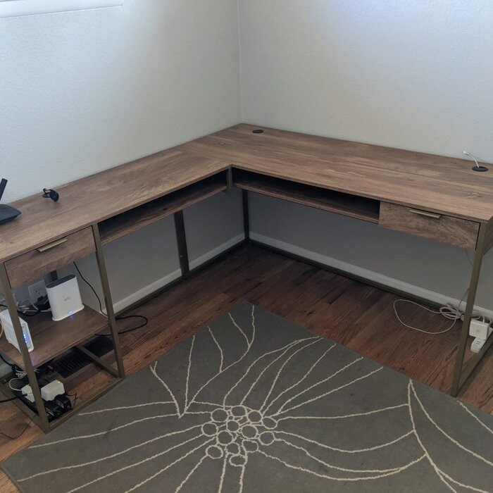 Hudson L-Shape Desk