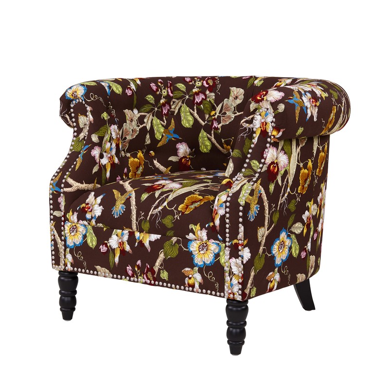 Huntingdon 34'' Wide Tufted Chesterfield Chair