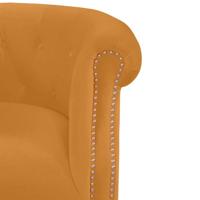 Huntingdon 34'' Wide Tufted Chesterfield Chair