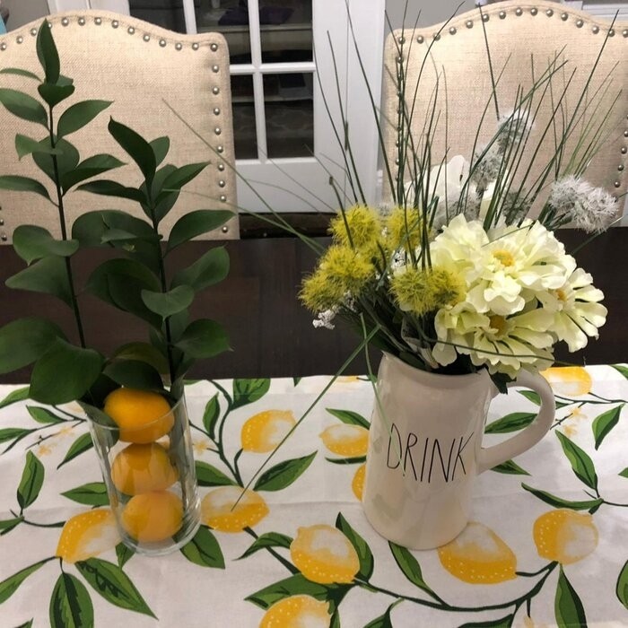 Hyde Lemon Bliss Print Table Runner
