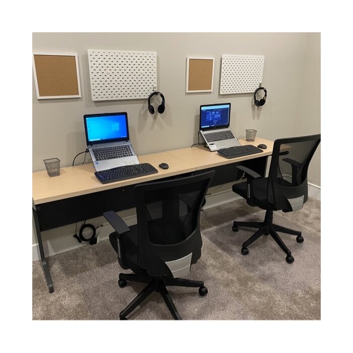 Hythe 4 Piece Configurable U-Shape Executive Desk Office Set with Hutch