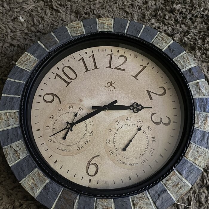 Inca Ii All Weather Station Clock