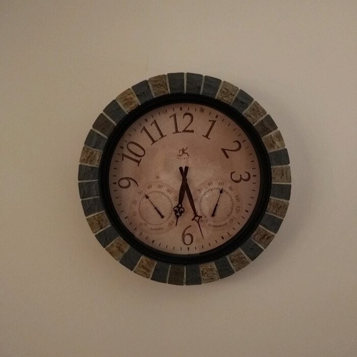 Inca Ii All Weather Station Clock
