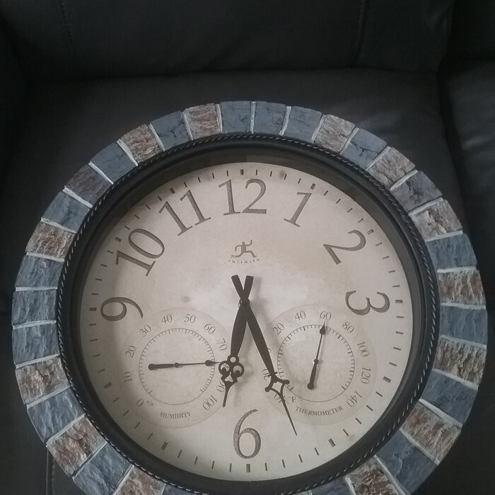 Inca Ii All Weather Station Clock