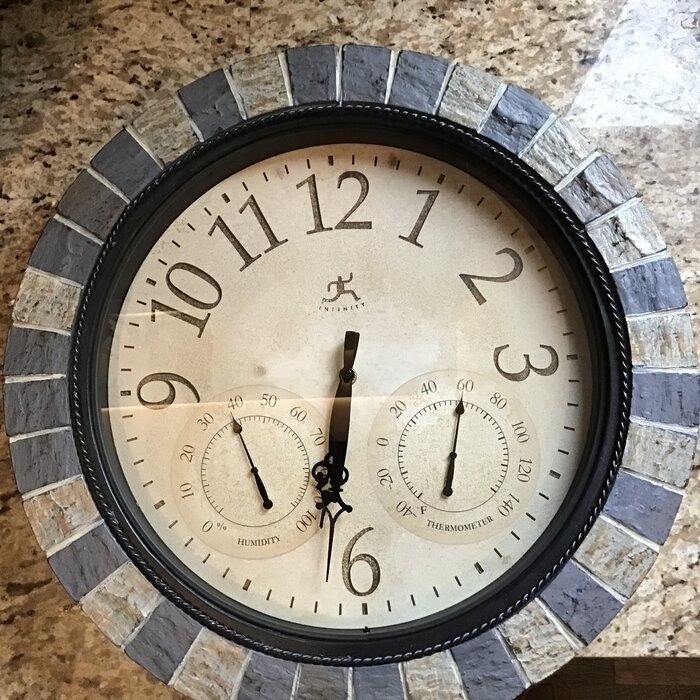 Inca Ii All Weather Station Clock