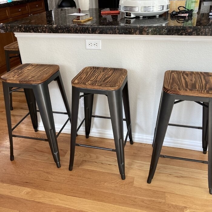 Irvington Solid Wood Bar & Counter Stool