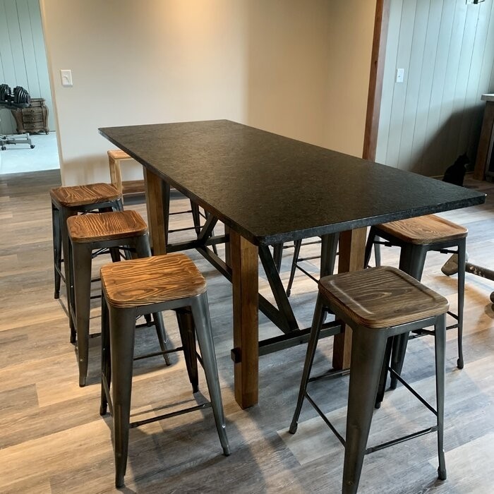 Irvington Solid Wood Bar & Counter Stool