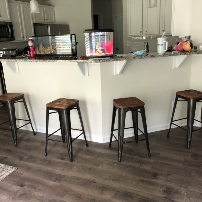 Irvington Solid Wood Bar & Counter Stool