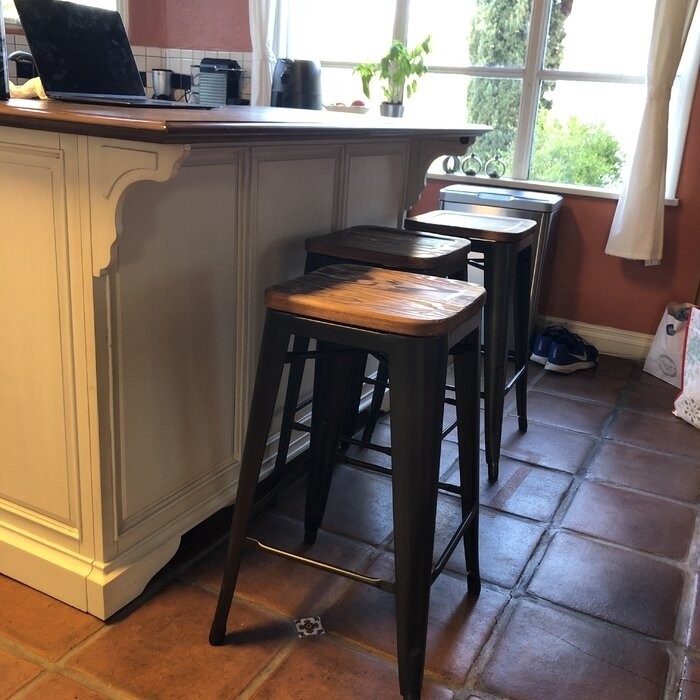 Irvington Solid Wood Bar & Counter Stool