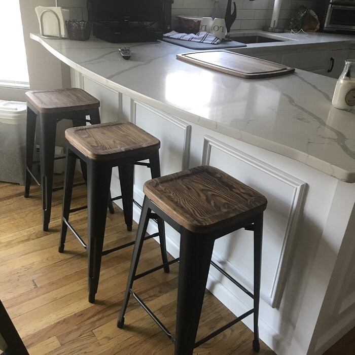 Irvington Solid Wood Bar & Counter Stool