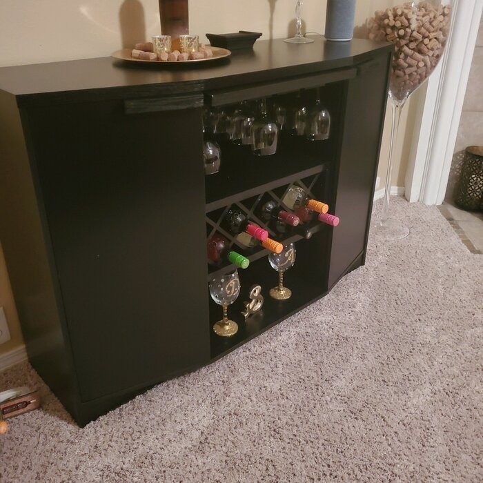 Isabell Bar with Wine Storage