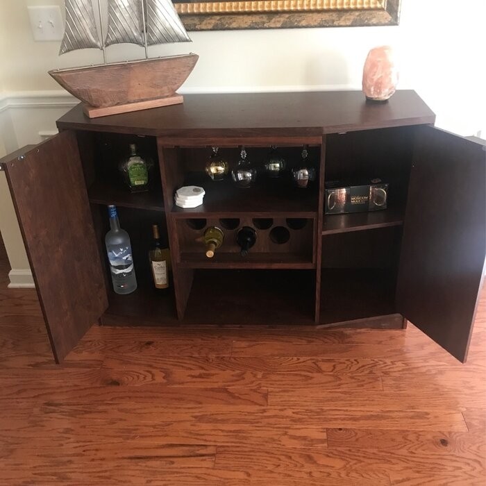 Isabell Bar with Wine Storage