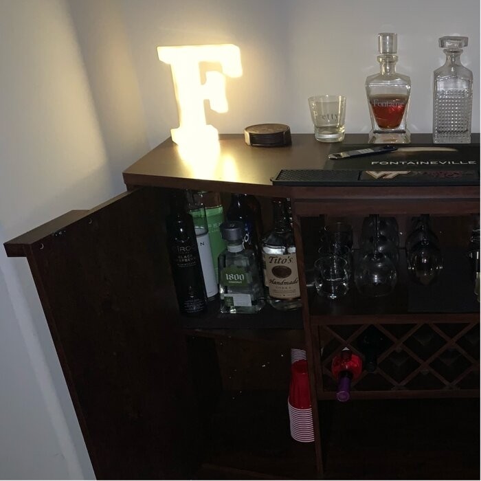 Isabell Bar with Wine Storage