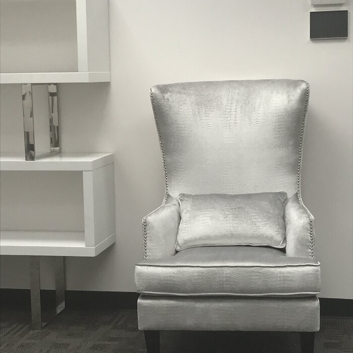 Jacinto 31'' Wide Velvet Wingback Chair