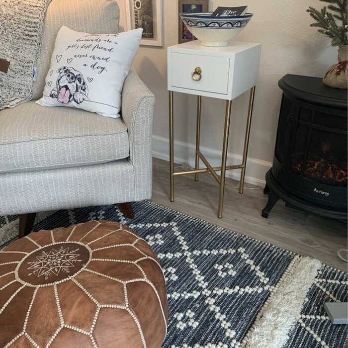 Jamie-Lee 30'' Tall End Table with Storage