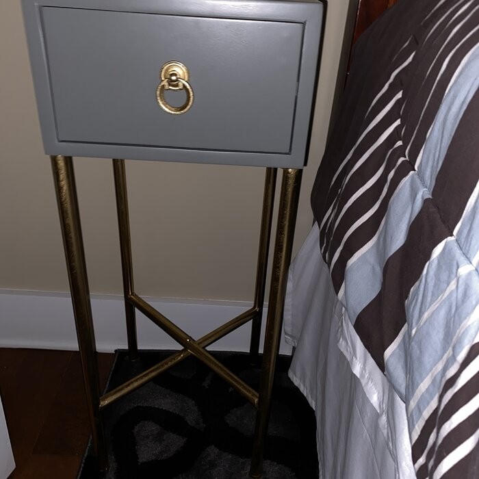 Jamie-Lee 30'' Tall End Table with Storage