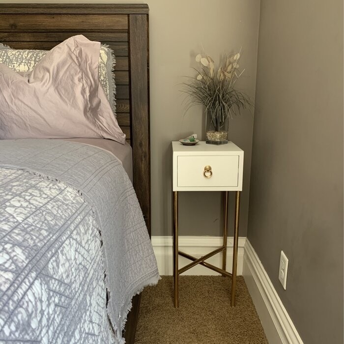 Jamie-Lee 30'' Tall End Table with Storage