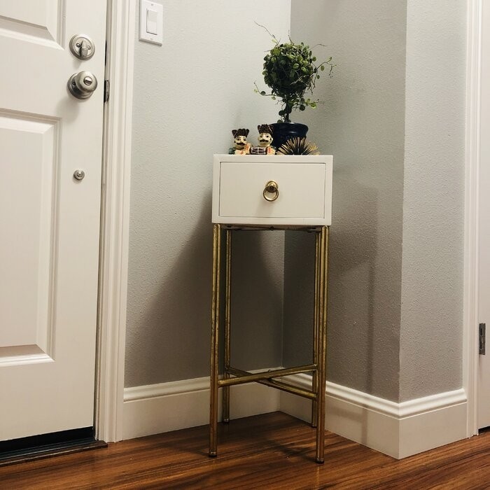 Jamie-Lee 30'' Tall End Table with Storage
