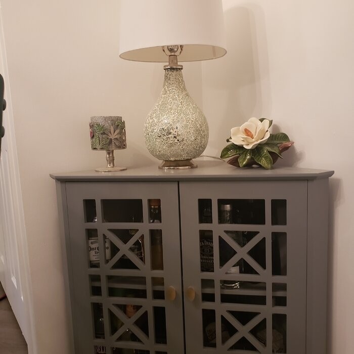 Jason 30'' Tall 2 - Door Corner Accent Cabinet