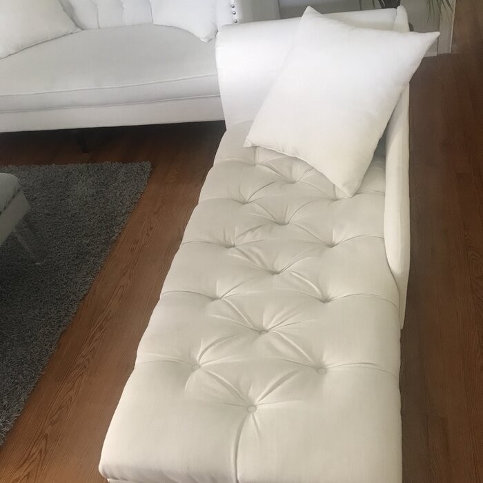 Jeppesen Tufted Right/Left-Arm Chaise Lounge