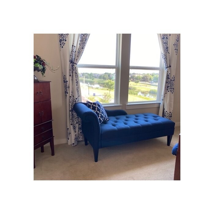 Jeppesen Tufted Right/Left-Arm Chaise Lounge