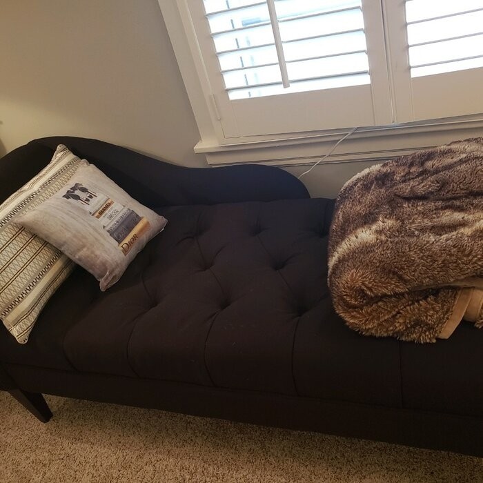 Jeppesen Tufted Right/Left-Arm Chaise Lounge