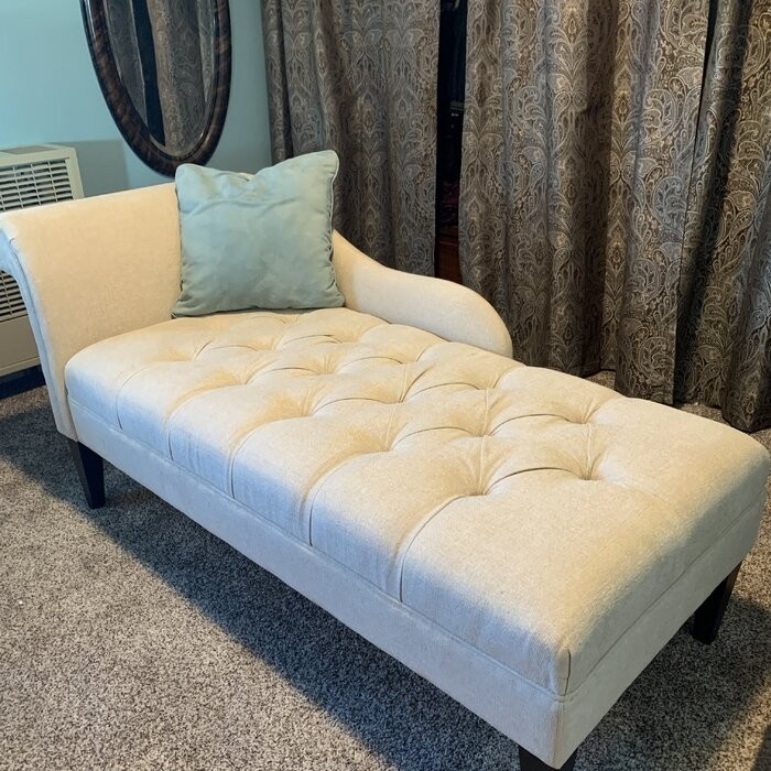 Jeppesen Tufted Right/Left-Arm Chaise Lounge