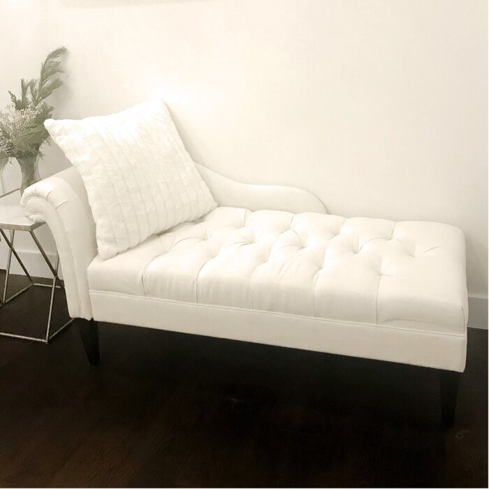Jeppesen Tufted Right/Left-Arm Chaise Lounge