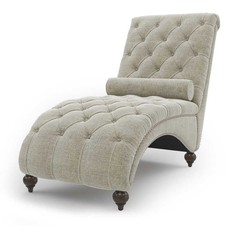Jessamine Tufted Armless Reclining Chaise Lounge