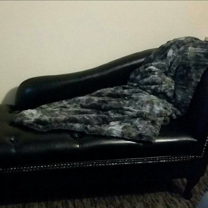 Jolie Tufted Faux Leather Right Recessed Arms Chaise Lounge with Storage