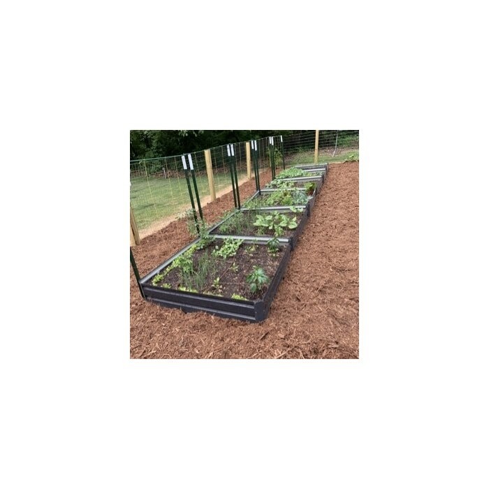 Kadyn 4 ft x 4 ft Galvanized Steel Raised Garden Bed