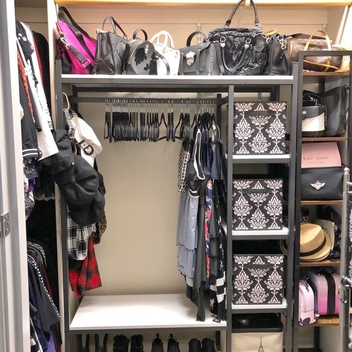 Keemon 15.7'' W Steel Etagere Bookcase