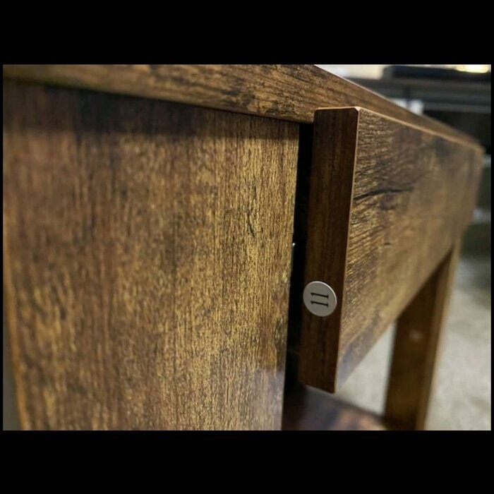 Keysville 22'' Tall End Table with Storage