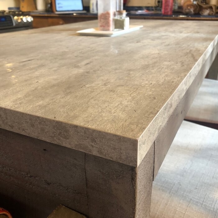 Kinston 50'' Wide Kitchen Island with Solid Wood Top